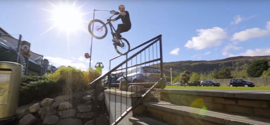 Danny MacAskill in seinem neuen Video Aviemore Spring