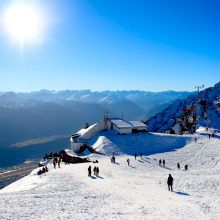 Auf der Nordkette im Schnee - Foto von Tiziana